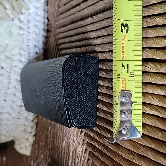 Furla black hard eyeglass/sunglass case with lens wipe - Picture 4 of 9